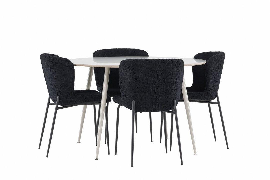 Venture Home Plaza Dining Table with Modesto Dining Chair