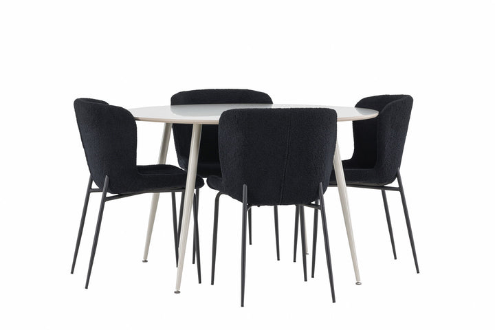 Venture Home Plaza Dining Table with Modesto Dining Chair