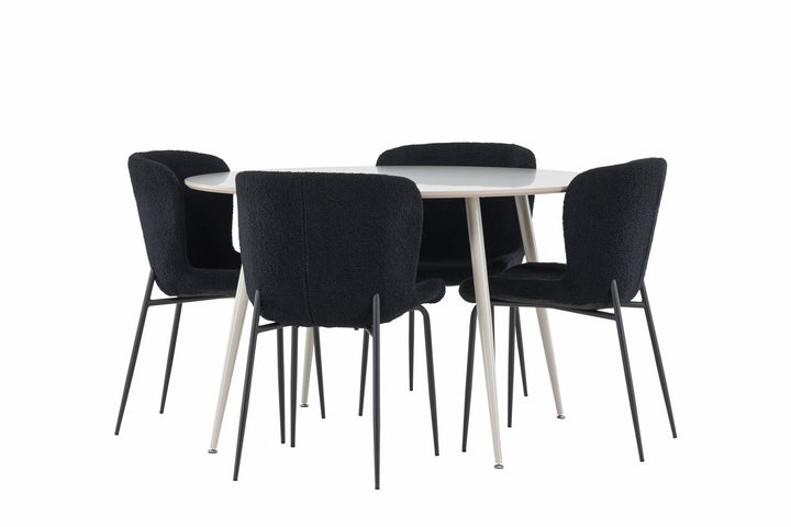 Venture Home Plaza Dining Table with Modesto Dining Chair