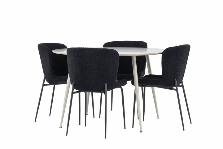Venture Home Plaza Dining Table with Modesto Dining Chair