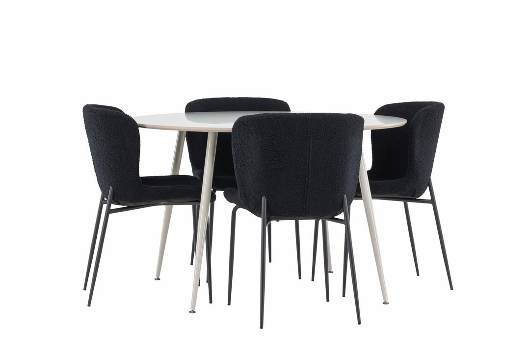 Venture Home Plaza Dining Table with Modesto Dining Chair