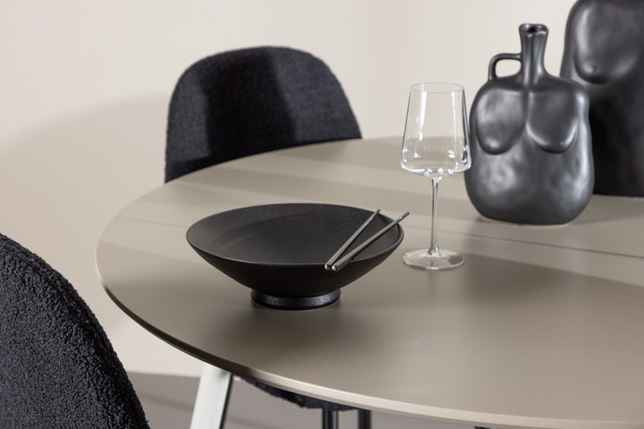 Venture Home Plaza Dining Table with Polar Dining Chair