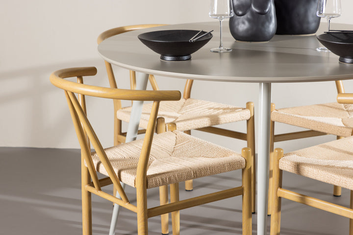 Venture Home Plaza Dining Table with Alfons Dining Chair