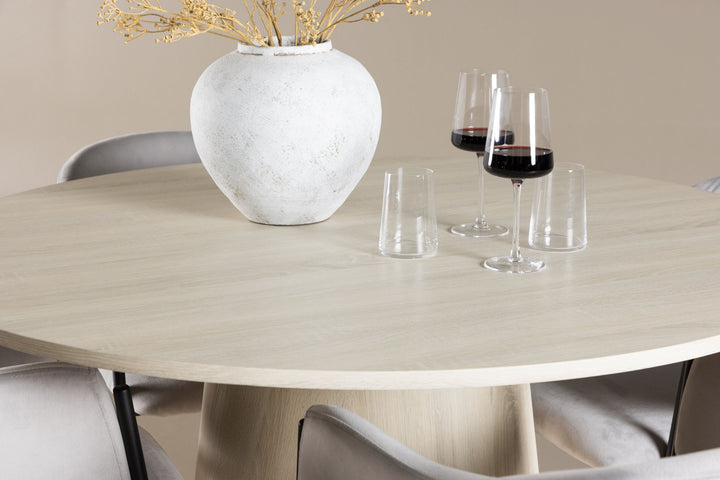 Venture Home Lanzo Dining Table with Evelina Dining Chair