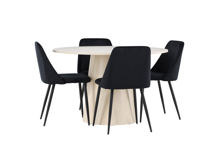 Venture Home Lanzo Dining Table with Night Dining Chair