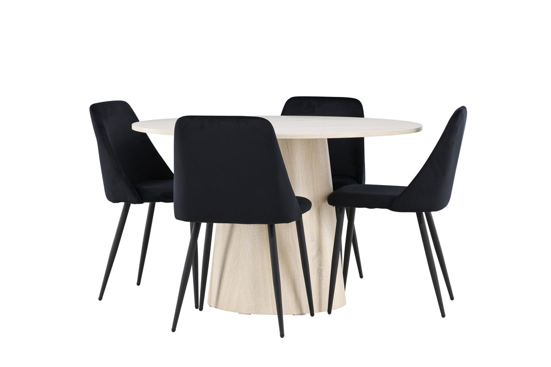 Venture Home Lanzo Dining Table with Night Dining Chair