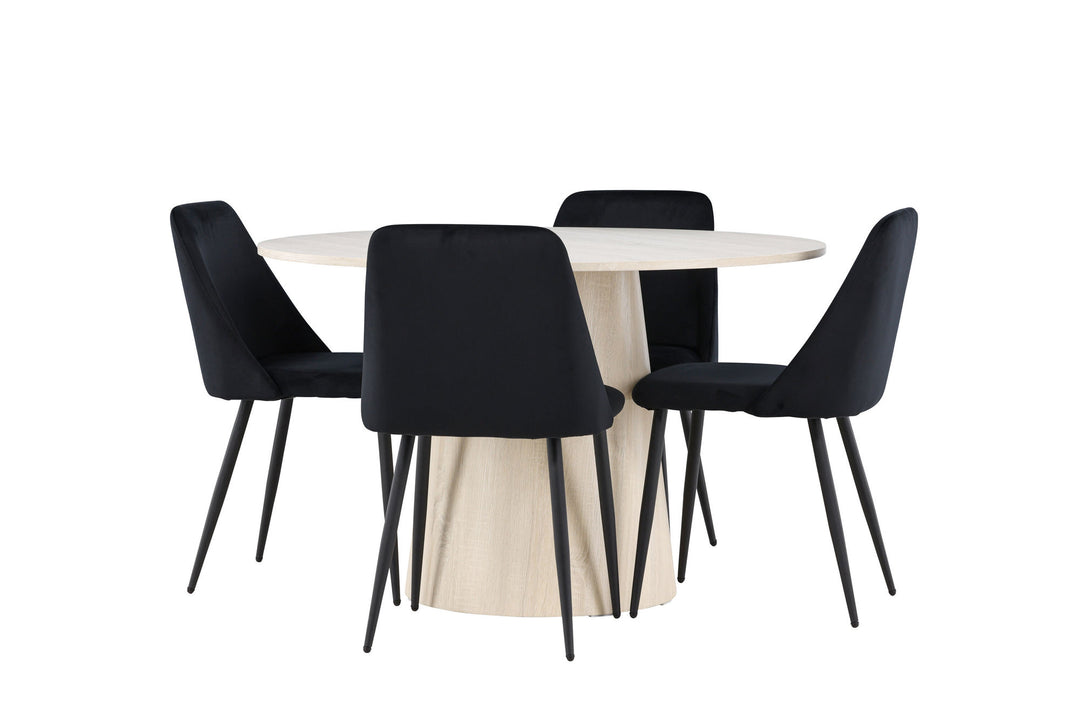 Venture Home Lanzo Dining Table with Night Dining Chair