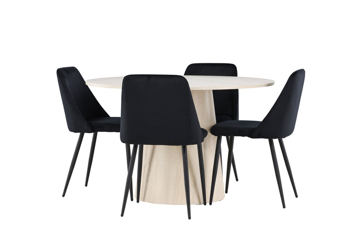 Venture Home Lanzo Dining Table with Night Dining Chair