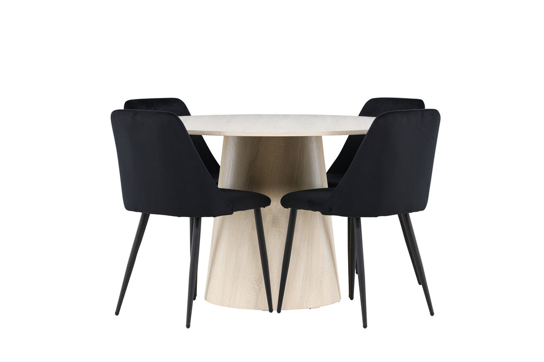 Venture Home Lanzo Dining Table with Night Dining Chair