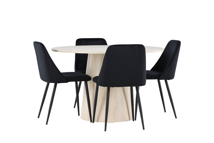 Venture Home Lanzo Dining Table with Night Dining Chair