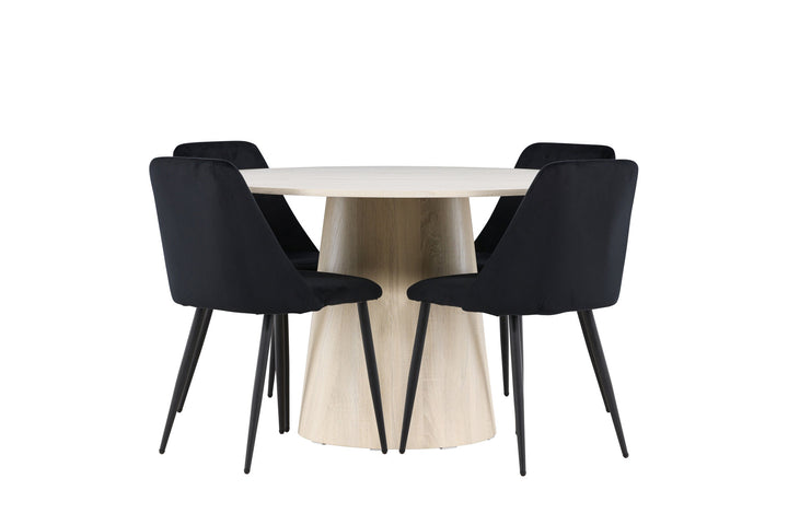 Venture Home Lanzo Dining Table with Night Dining Chair