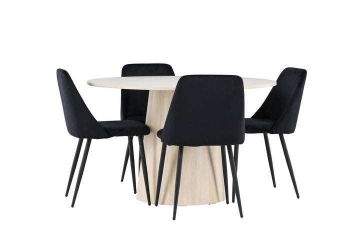 Venture Home Lanzo Dining Table with Night Dining Chair