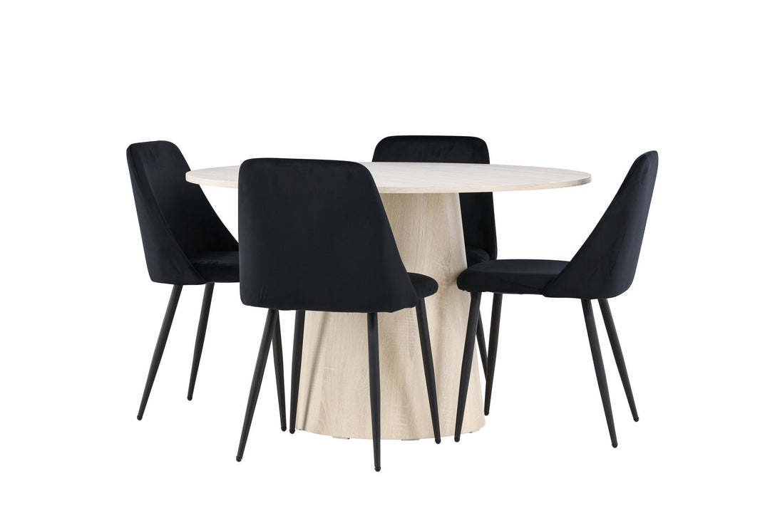 Venture Home Lanzo Dining Table with Night Dining Chair