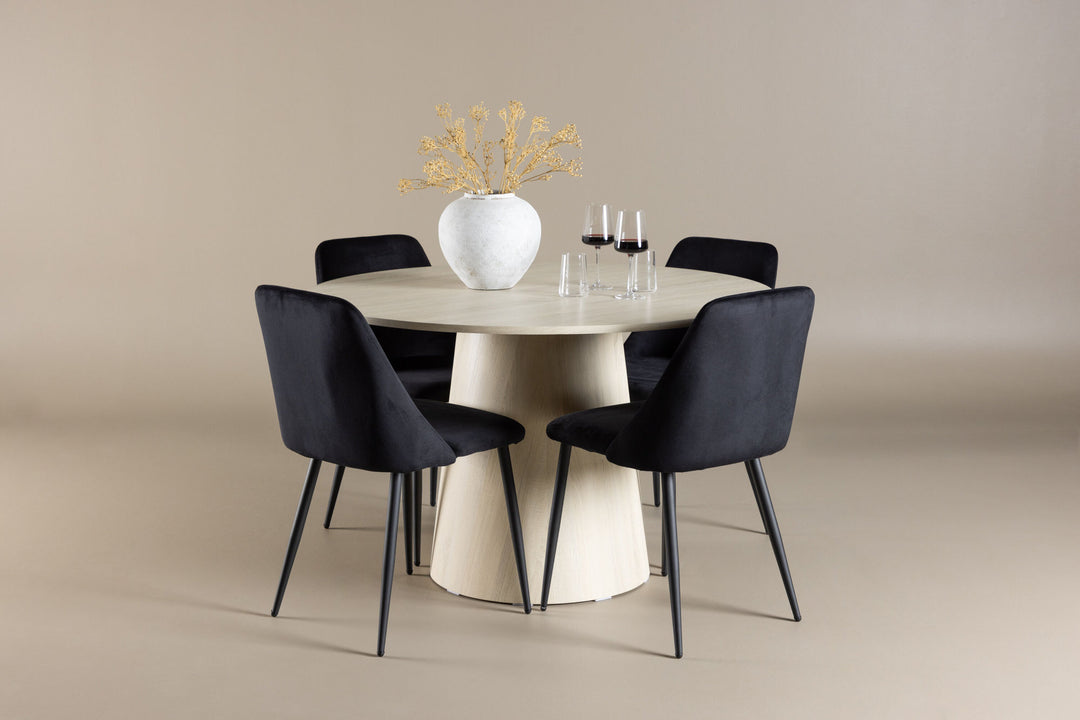 Venture Home Lanzo Dining Table with Night Dining Chair