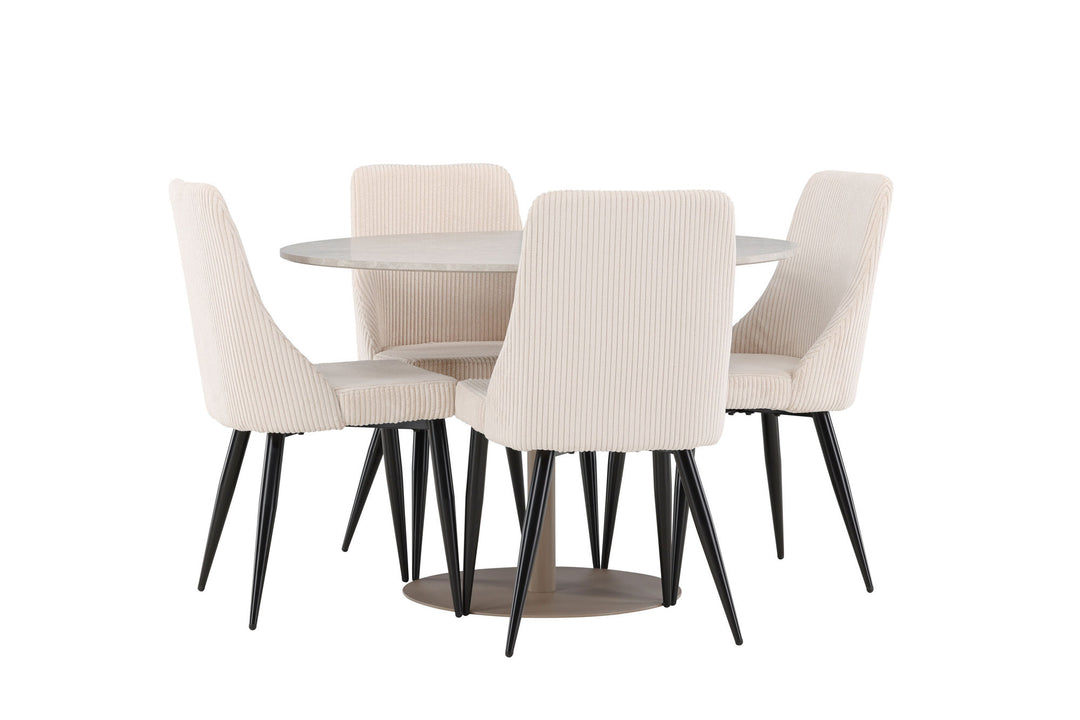 Venture Home Lycke Dining Table with Leone Dining Chair