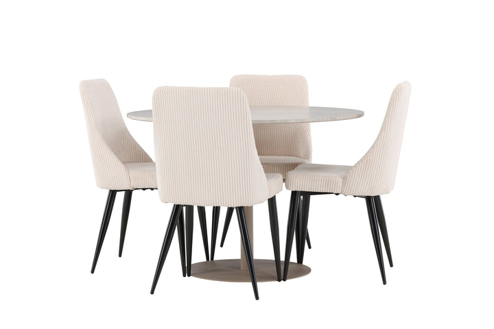 Venture Home Lycke Dining Table with Leone Dining Chair