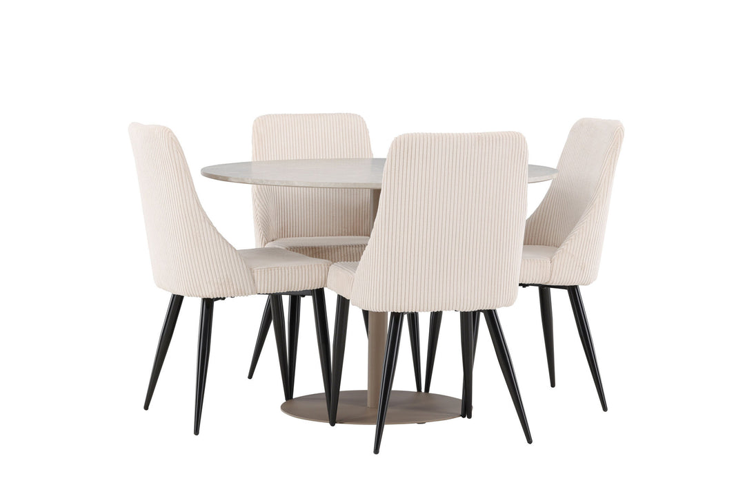 Venture Home Lycke Dining Table with Leone Dining Chair
