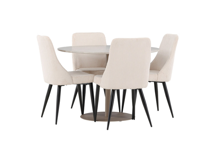 Venture Home Lycke Dining Table with Leone Dining Chair