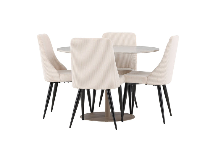 Venture Home Lycke Dining Table with Leone Dining Chair