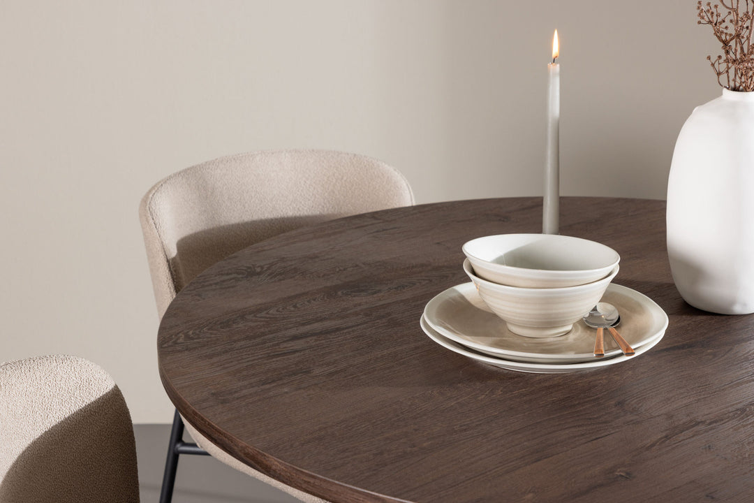 Venture Home Bootcut Dining Table with Modesto Dining Chair