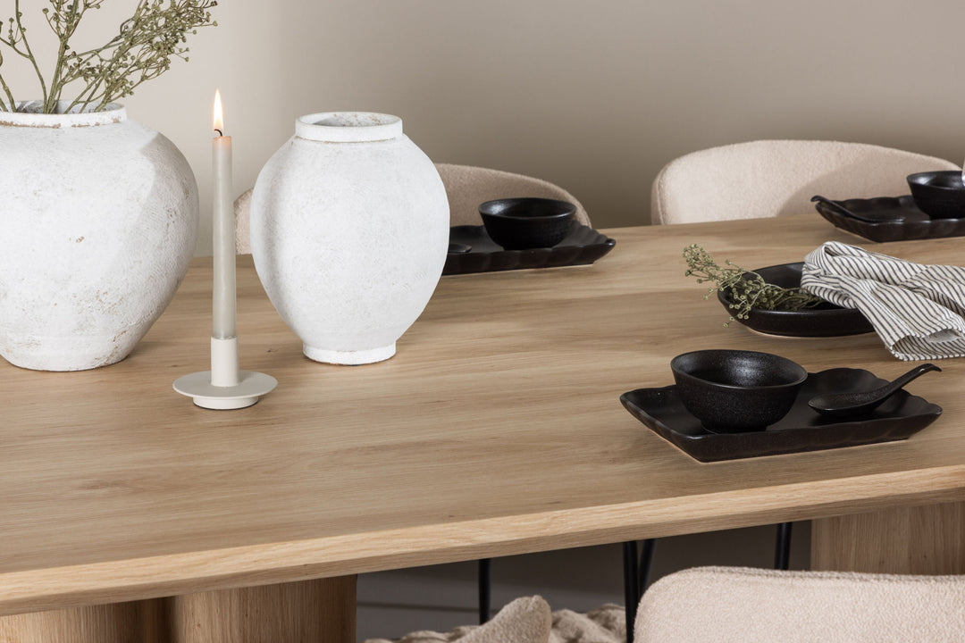 Venture Home Olivia Dining Table with Modesto Dining Chair