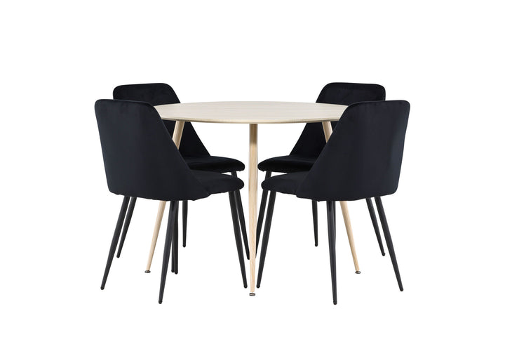 Venture Home Plaza Dining Table with Night Dining Chair