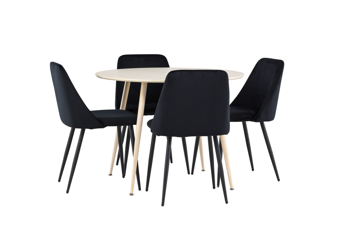 Venture Home Plaza Dining Table with Night Dining Chair