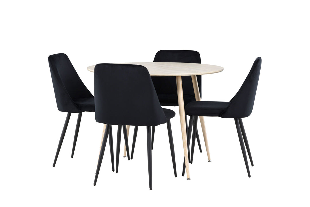 Venture Home Plaza Dining Table with Night Dining Chair