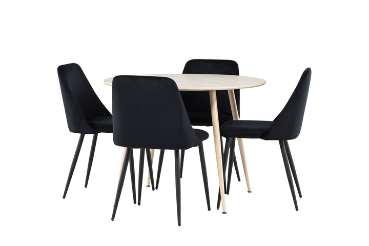 Venture Home Plaza Dining Table with Night Dining Chair