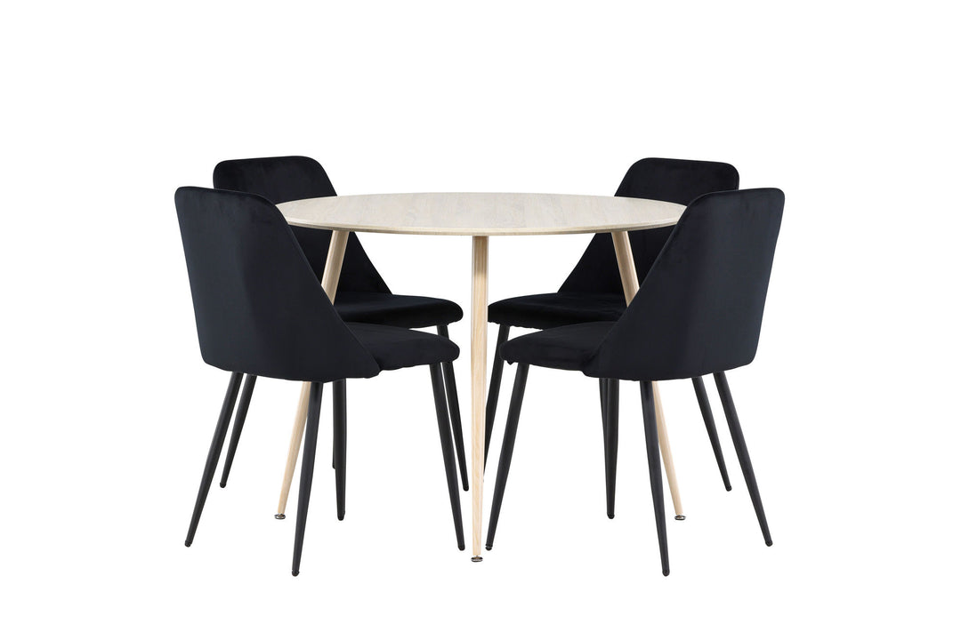 Venture Home Plaza Dining Table with Night Dining Chair