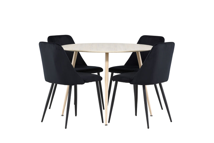 Venture Home Plaza Dining Table with Night Dining Chair