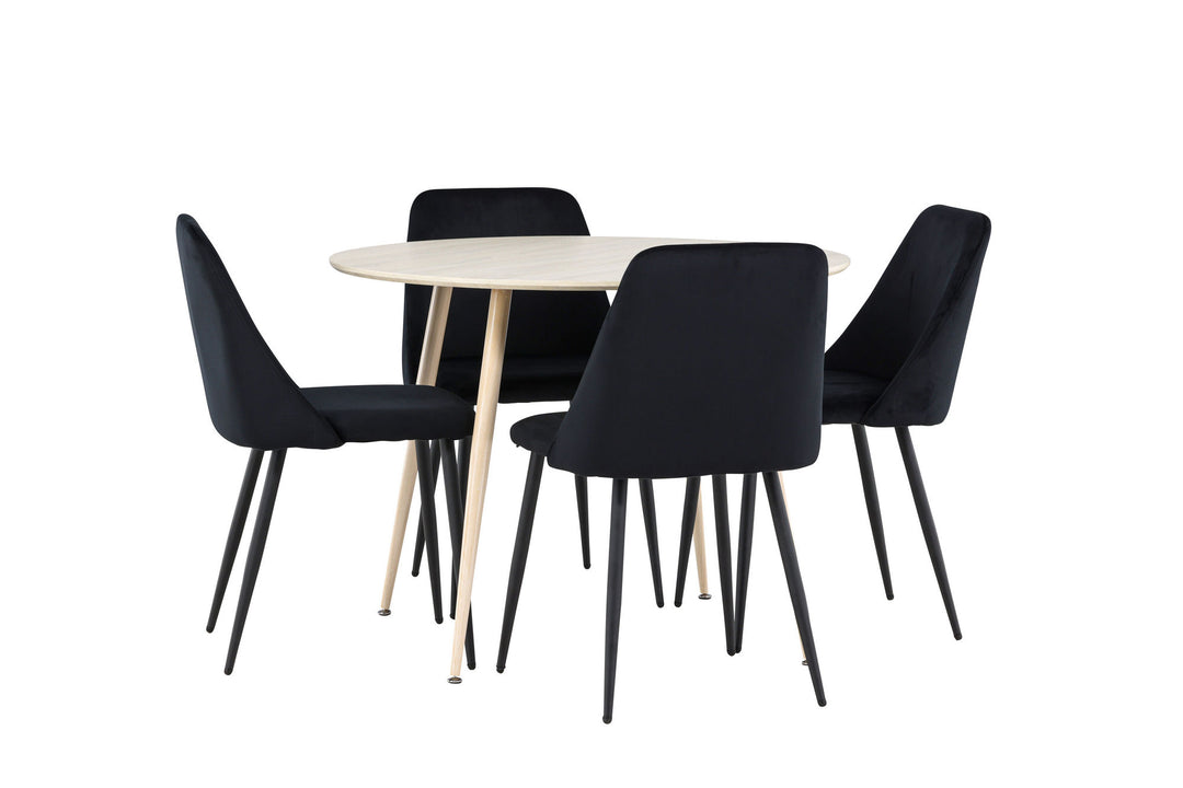Venture Home Plaza Dining Table with Night Dining Chair