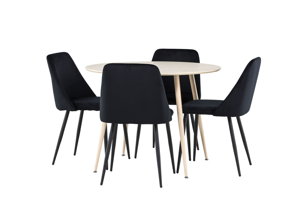 Venture Home Plaza Dining Table with Night Dining Chair