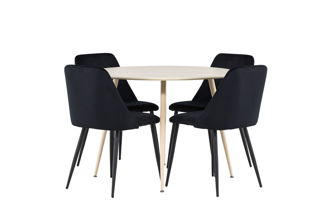 Venture Home Plaza Dining Table with Night Dining Chair