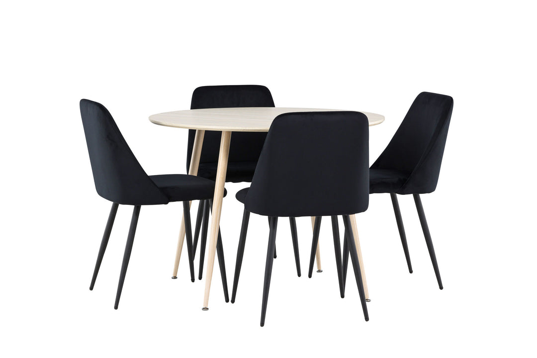 Venture Home Plaza Dining Table with Night Dining Chair