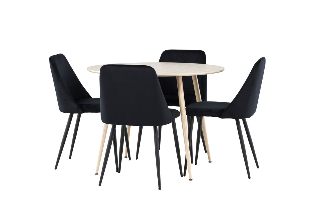 Venture Home Plaza Dining Table with Night Dining Chair