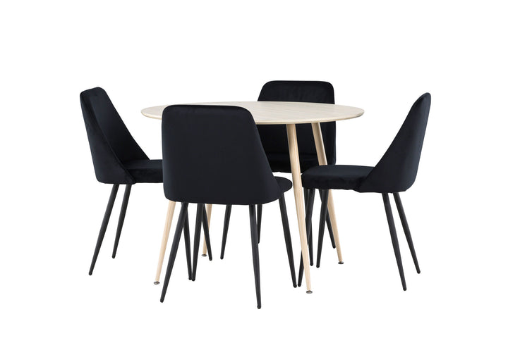 Venture Home Plaza Dining Table with Night Dining Chair