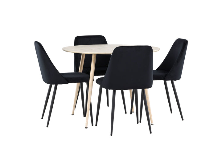 Venture Home Plaza Dining Table with Night Dining Chair