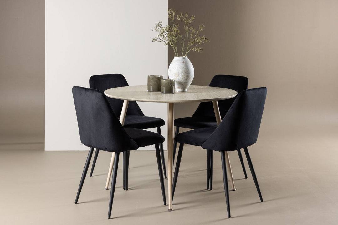 Venture Home Plaza Dining Table with Night Dining Chair
