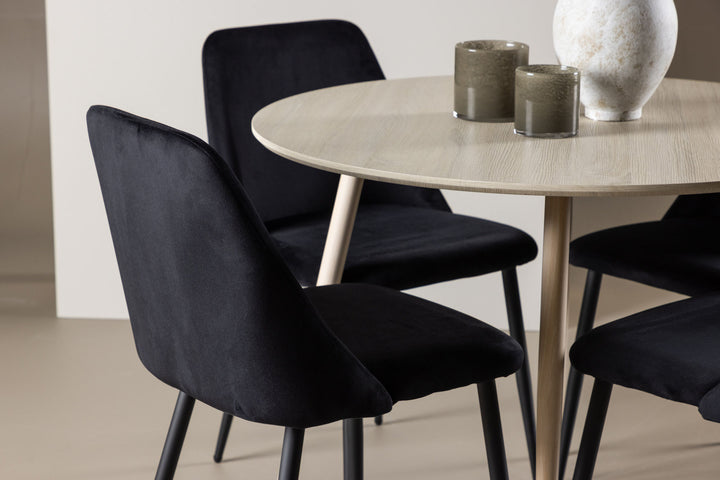 Venture Home Plaza Dining Table with Night Dining Chair