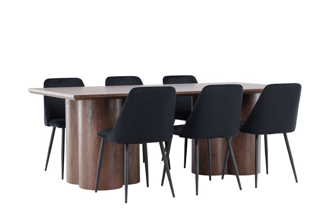 Venture Home Olivia Dining Table with Night Dining Chair