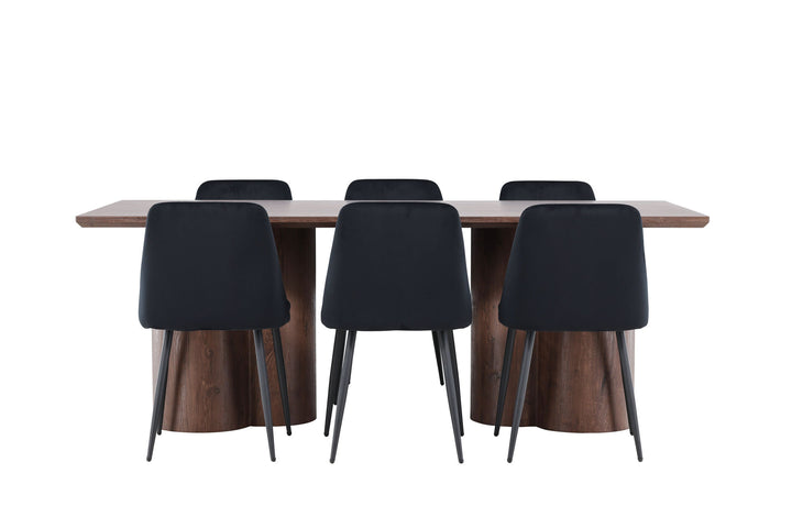 Venture Home Olivia Dining Table with Night Dining Chair