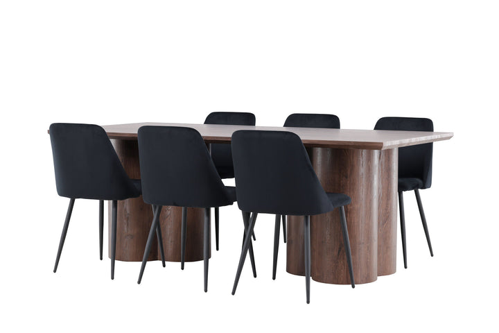 Venture Home Olivia Dining Table with Night Dining Chair