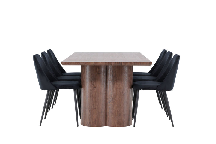 Venture Home Olivia Dining Table with Night Dining Chair