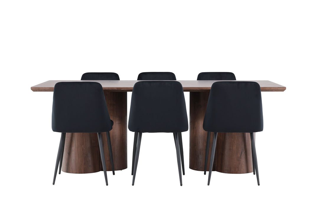 Venture Home Olivia Dining Table with Night Dining Chair