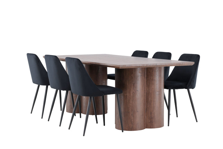 Venture Home Olivia Dining Table with Night Dining Chair