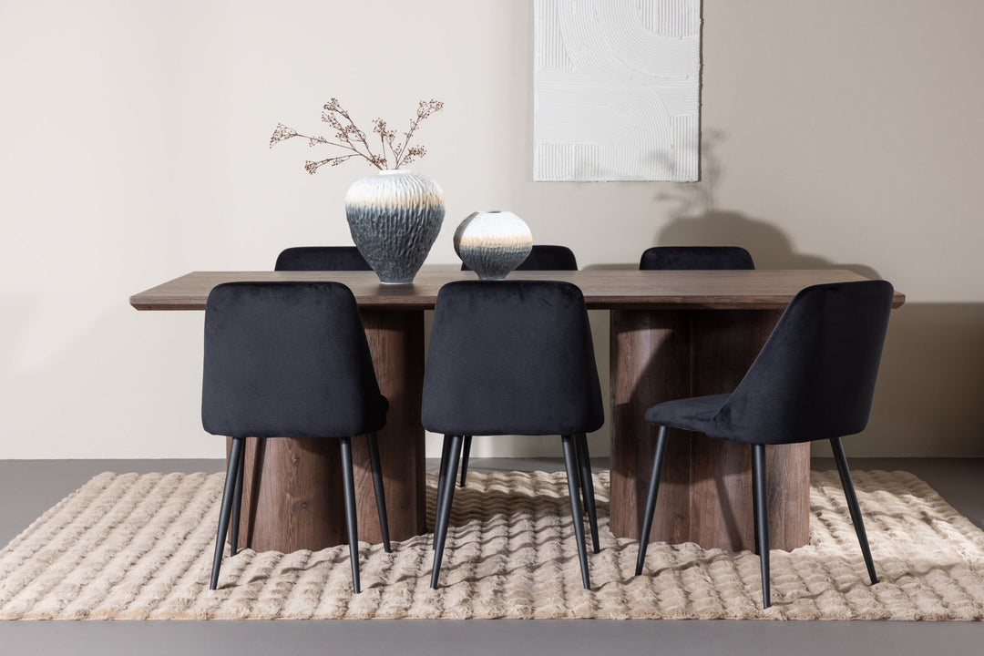Venture Home Olivia Dining Table with Night Dining Chair