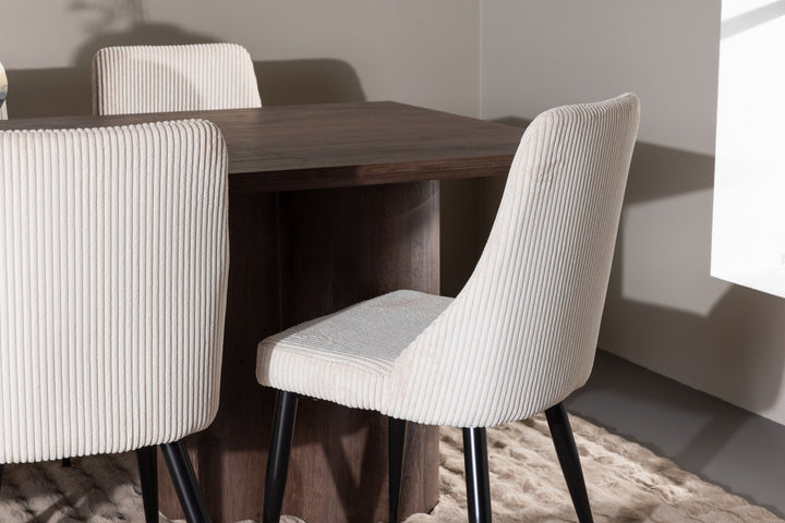 Venture Home Olivia Dining Table with Leone Dining Chair