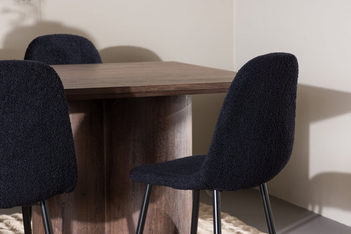 Venture Home Olivia Dining Table with Polar Dining Chair