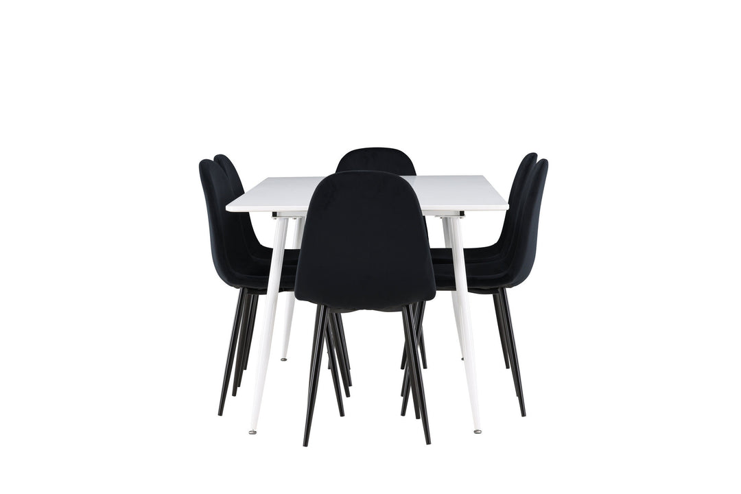 Venture Home Silar Dining Table with Polar Dining Chair